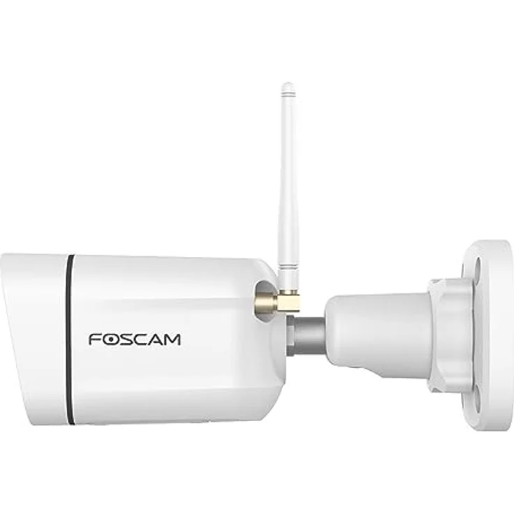 Foscam V5P 5 MP Dual-Band WLAN Überwachungskamera mit integriertem Scheinwerfer und Einer Alarmsirene (weiß) – Bild 3