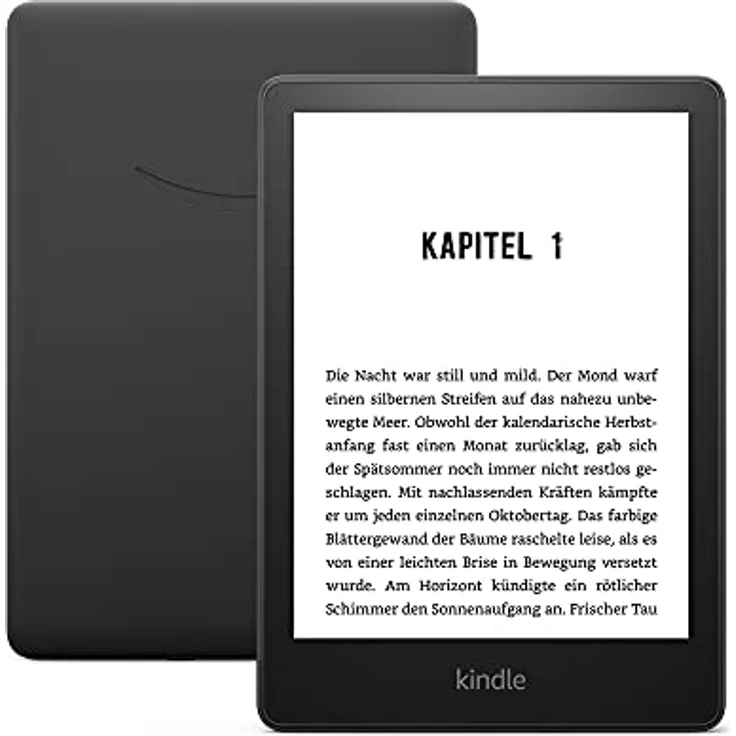 Kindle Paperwhite (16 GB) – Jetzt mit 6,8-Zoll-Display (17,3 cm) und verstellbarer Farbtemperatur – mit Werbung - Schwarz – Bild 1