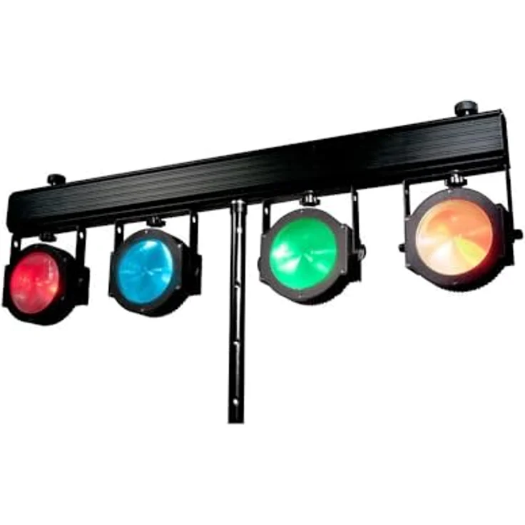 Eliminator Dotz Tpar Sys Plus, PAR-Wash-System mit 4 x 30-Watt COB TRI LED, RGB, DMX-512-Steuerung, 15 Programme, elektronische Dimmung bis 100% – Bild 2