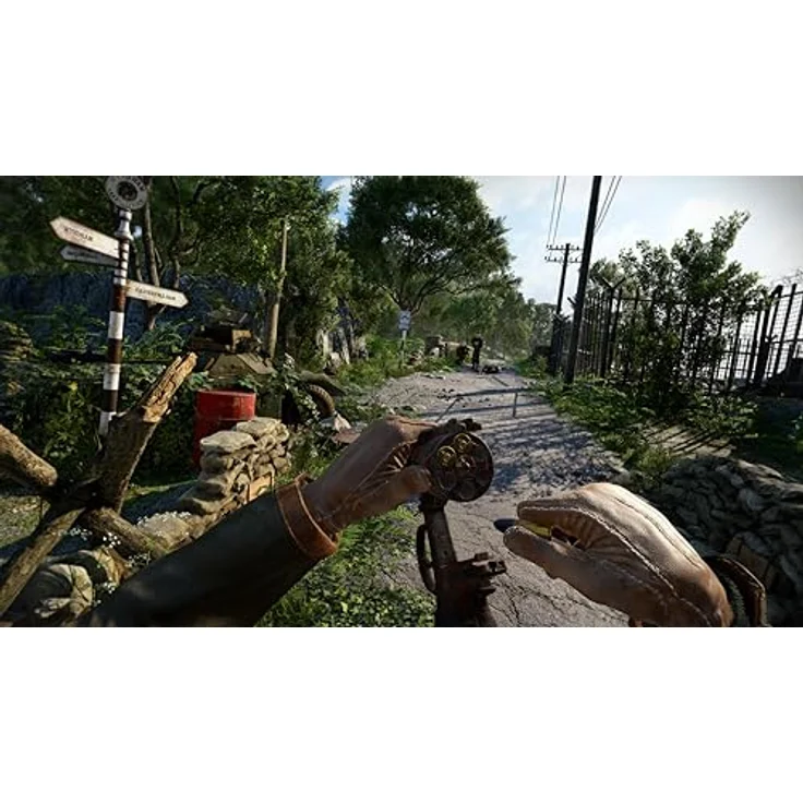 Fireshine Games Atomfall - [Xbox Series X] - Spielergesteuertes Rätsel in grüner Landschaft – Bild 4