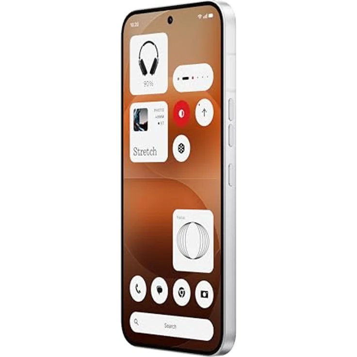 Nothing Phone (4a) Pro - 50MP Triple-Kamera, 140x Ultra-Zoom, 12GB RAM, 256GB Speicher, Metall-Unibody, 144Hz AMOLED, Glyph Bar, Silber – Bild 5