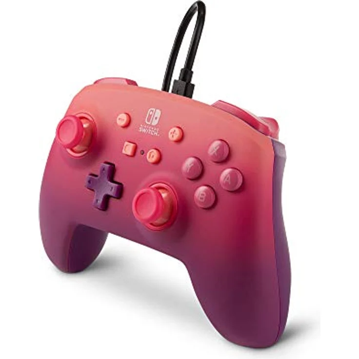 PowerA Enhanced Wired Controller - Fuchsia Fantasy Pink (1518602-01) (Switch) – Bild 8