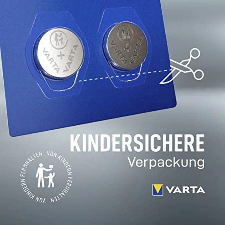 VARTA Batterien Electronics CR1632 Lithium Knopfzellen (2er Pack, in Original Blisterverpackung) – Bild 5