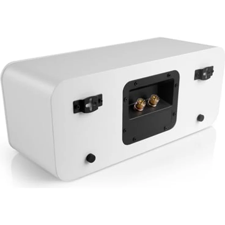 Teufel Ultima Center Lautsprecher, FSC-zertifiziertes Holz, modernes Design, verbesserte Sprachverständlichkeit, weiß – Bild 3