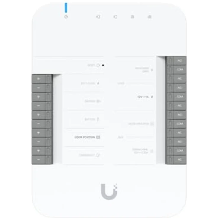 Ubiquiti UniFi G2 Starter Kit - Zugangskontrollgerät, kabelgebunden, mit UniFi Access Hub, Reader G2 und 10 Zugangskarten, Schwarz/Silber – Bild 2