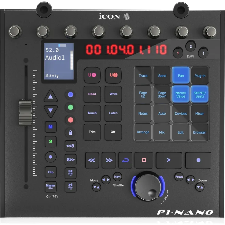 Icon P1-Nano, MIDI Controller, Schwarz