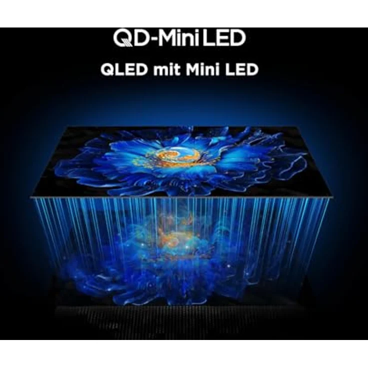 TCL 50C61KS QLED Mini LED Fernseher, 50 Zoll, 4K HDR, Dolby Vision & Atmos, Onkyo 2.0 Sound, Smart TV mit Google TV, HDMI 2.1, Game Master – Bild 5
