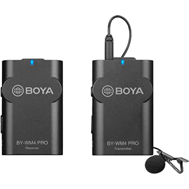 Boya BY-WM4 Pro-K1 Duo Lavalier Mikrofon Kabellos – Bild 6