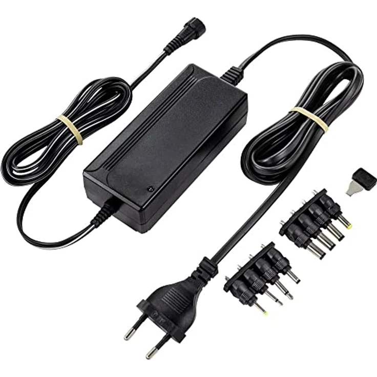 VOLTCRAFT VC-11320930 Tischnetzteil, einstellbar 5-15V/DC 3A 36W, schwarz – Bild 4