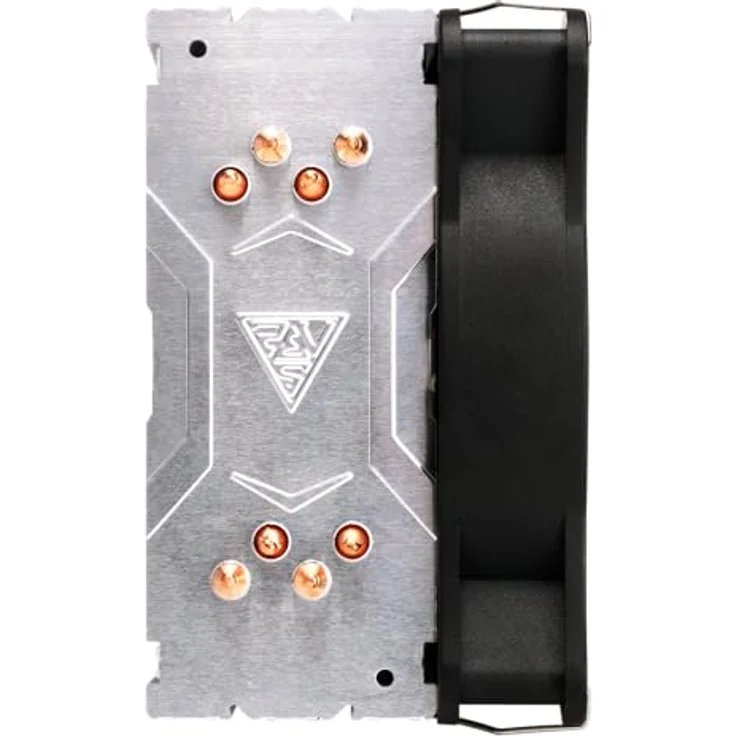 Gamdias Khler Boreas E1-410 Mono, CPU Kühler, Schwarz mit effizienter Kühltechnologie – Bild 5