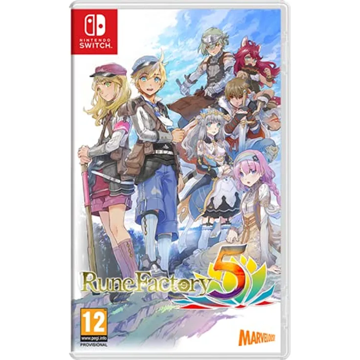 JUST FOR GAMES Rune Factory 5 Switch VF