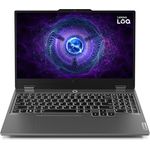 Lenovo LOQ 15IRX9 83DV00AWGE Gaming-Laptop, Intel Core i5 13450HX, 16 GB RAM, GeForce RTX 4060, 15.6 Zoll, schwarz