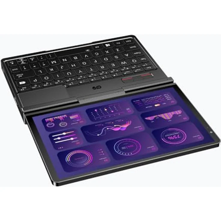 GPD Pocket 4 (AI 9 HX370), Ultra mobiler PC aus Aluminium mit 8,8 Zoll Ultra HD Touchscreen, 32 GB RAM, 2 TB SSD, Windows 11, Wi-Fi 6E und 2.5G Ethernet – Bild 5