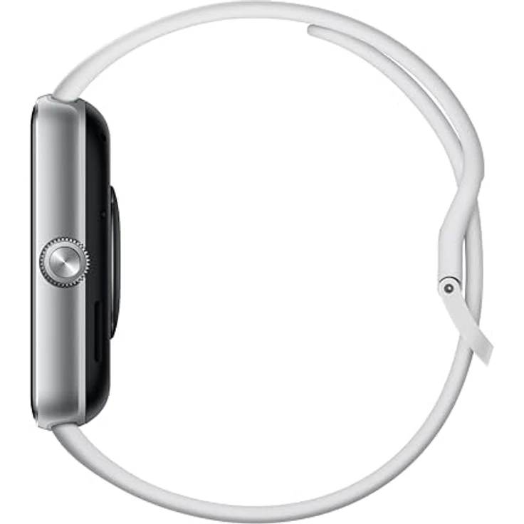 Xiaomi Redmi Watch 5 – 2.07" AMOLED, 60Hz, 24 Tage Akku, 150+ Sportmodi, 5ATM wasserfest, GNSS, Herzfrequenz & SPO₂-Sensor, Bluetooth Calling, Aluminium-Rahmen, drehbare Krone, Silver Gray – Bild 4