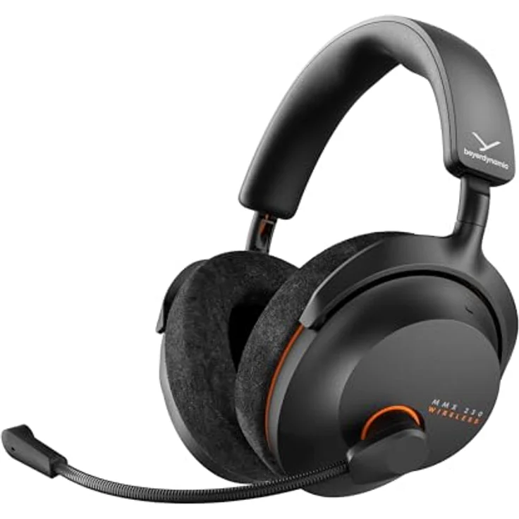beyerdynamic MMX 230 Wireless Gaming Headset, Bluetooth 6.0, ANC, 60 Stunden Akkulaufzeit, Schwarz – Bild 1