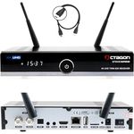 Octagon SF8008 UHD 4K Supreme Twin Sat Receiver, 2TB Festplatte INTERN, E2 Linux & Define OS, M.2 M Key, Gigabit LAN, Sat to IP, WiFi WLAN, Dual-Band-WiFi, Bluetooth 5.1, Multistream Support, Gigabit LAN