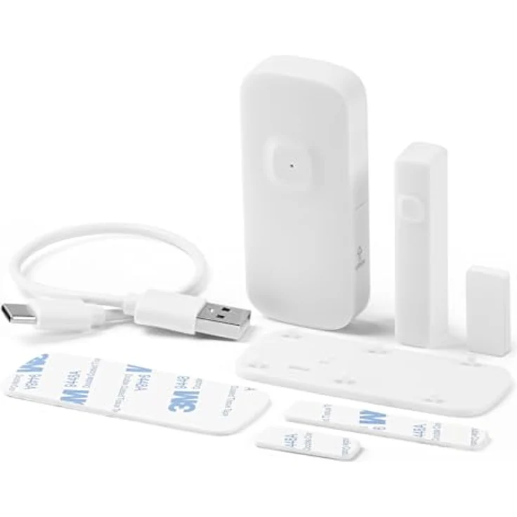 LEDVANCE SMART WIFI Kontaktsensor für Smart Home, kabellos, weiß, Steuerung via App, wiederaufladbarer Akku, USB-C Ladeanschluss – Bild 2