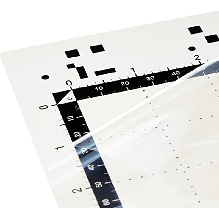 Brother CADXMATSTD12 Schneidematte für Schneideplotter, normal klebend, 305 x 305 mm (12 x 12 Zoll) für 0,3 - 1,5 mm dickes Material, grau – Bild 3