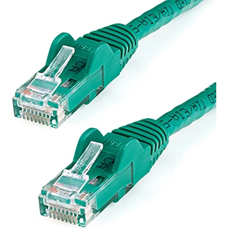 StarTech.com Cat6 Ethernet-Kabel – Patchkabel – Snagless Cat5 Kabel – langes Netzwerkkabel – Ethernet-Kabel – Cat 6 Kabel grün 150 ft / 45m