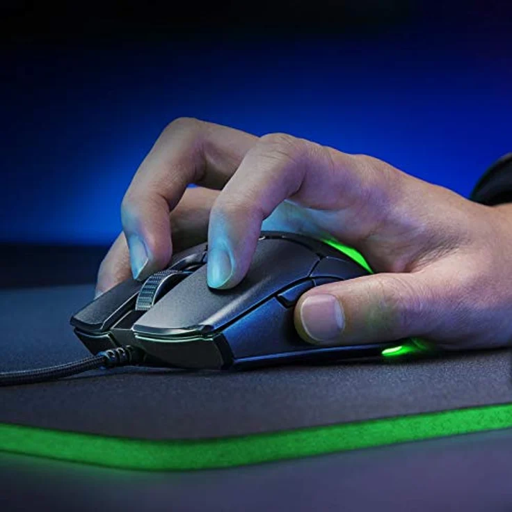 Razer Viper Mini Ultraleichte Gaming-Maus, schnellste Gaming-Switches, optischer Sensor, 8500 DPI, Chroma RGB Unterleuchtbeleuchtung, 6 programmierbare Tasten, Drag-Free Cord - Klassisches Schwarz – Bild 5