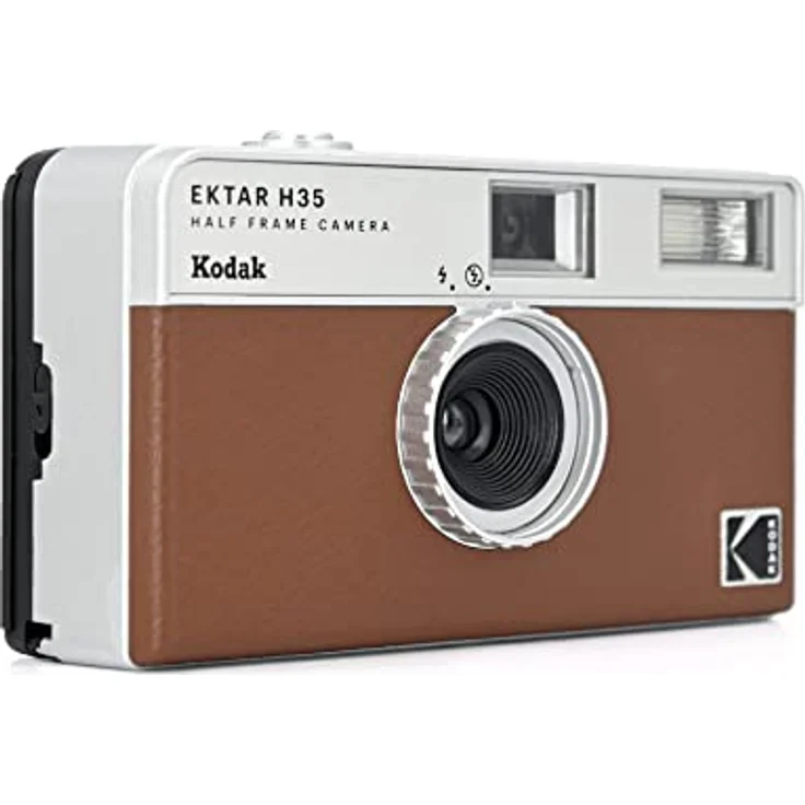 Kodak Half Frame Film Camera EKTAR H35 Brown Kompaktkamera - Reduzierung des Filmverbrauchs und der Kosten – Bild 2