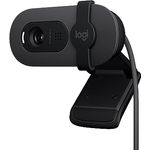 Logitech Brio 105 Full HD 1080p Webcam - GRAPHITE - B2B (2 Mpx), Webcam, Grau