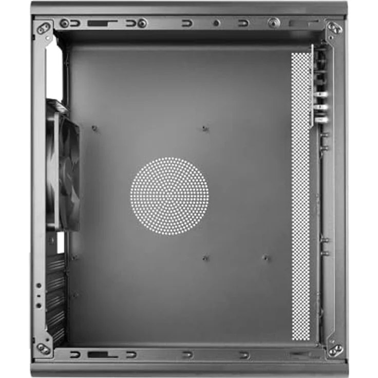 Mars Gaming Tacens AEROM Mini-Tower-PC-Gehäuse, Robuste Metallstruktur, 1x 120mm-Hecklüfter, Unterstützung für bis zu 3 Frontlüfter, USB 3.0, Schwarz – Bild 5
