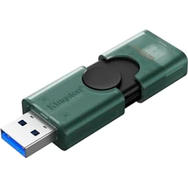Kingston DataTraveler Duo, 128GB USB-Stick Dual-Slider mit USB-A und USB-C, USB 3.2 Gen 1x1 (5 Gbit/s) – Bild 3