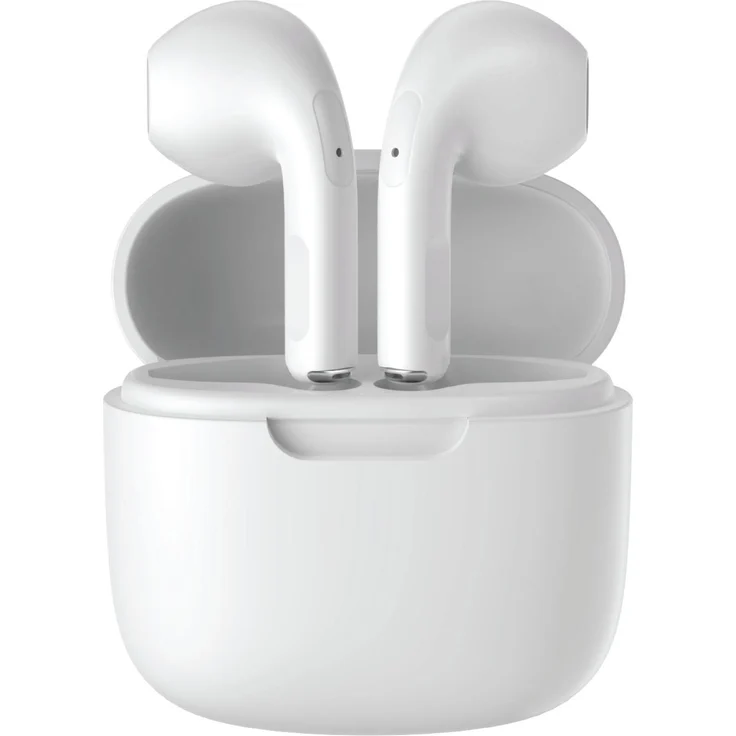 Bigben Interactive COLORBUDS, True Wireless Stereo Kopfhörer mit Touch- und Sprachsteuerung, IPX3 Schutz, Weiß
