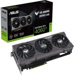 ASUS TUF Gaming GeForce RTX 4060 Ti 8GB GDDR6 OC Edition Gaming Grafikkarte (Nvidia Geforce RTX4060Ti DLSS 3, PCIe 4.0, 1x HDMI 2.1, 3x DisplayPort 1.4a, TUF-RTX4060TI-O8G-GAMING)