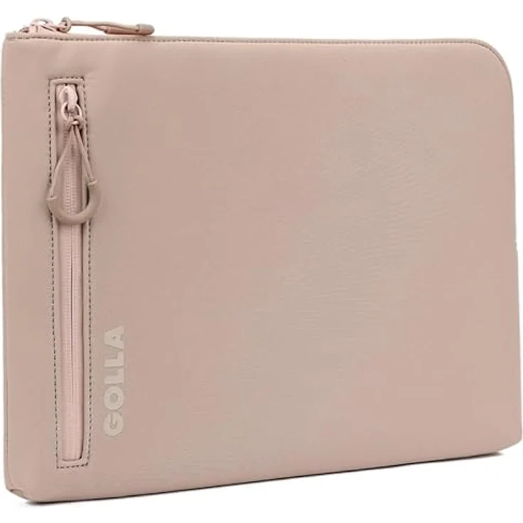 Golla Laptop Tasche/Wasserdichter Neopren Laptop Sleeve für MacBook, Asus und andere Notebooks/15 Zoll/Cream – Bild 3