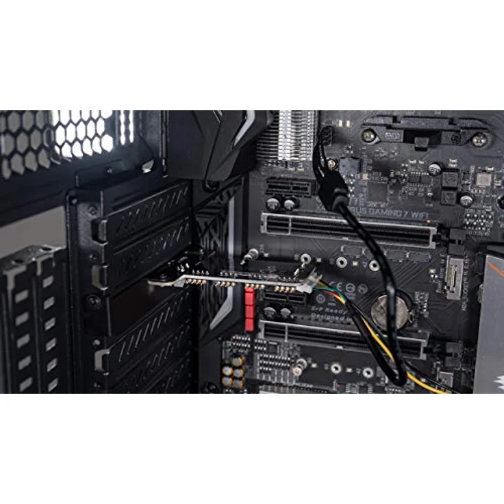 Akasa Vegas 4 pin RGB Steuerkarte, Dual-Mode Manuelle & MB Sync Steuerung, LED Display mit 7 Modi, PCIe & Low Profile PCIe Steckplatz, für eine PCI-Steckplatzklammer, 4 Kanäle,AK-RLD-02 – Bild 4