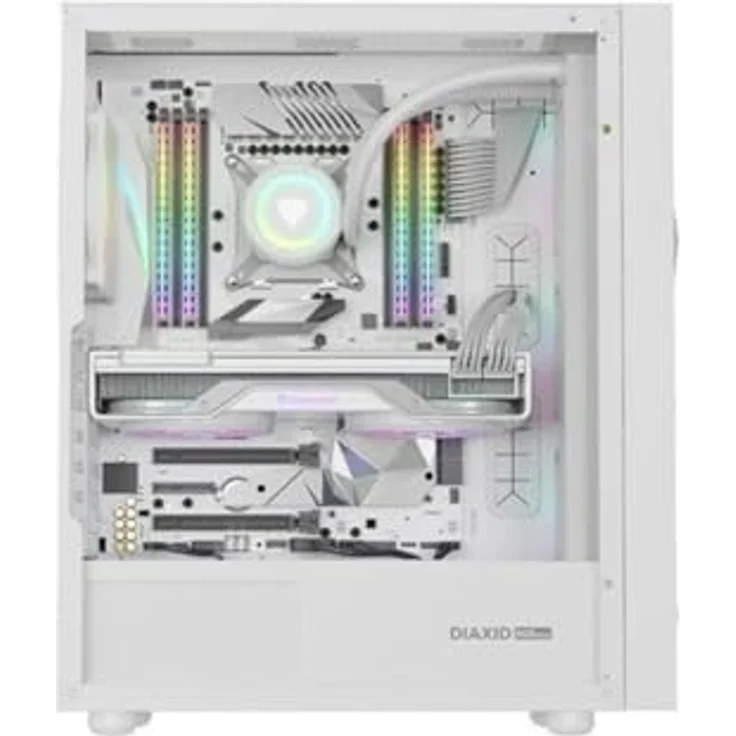 Genesis Obudowa Diaxid 605 ARGB biała PC Gehäuse, Weiss - Mini-ATX, ATX, mATX – Bild 2