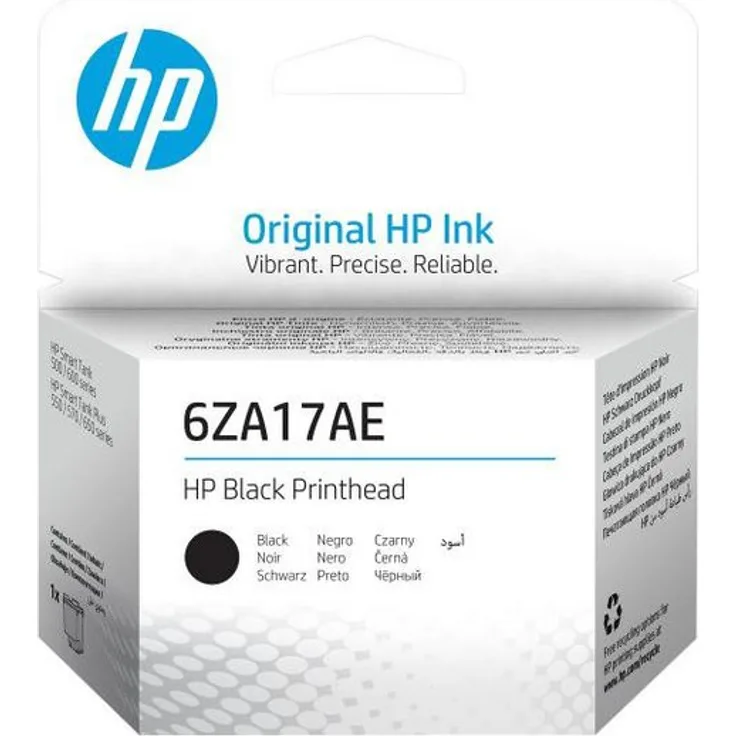 Lindy 6ZA17AE Druckkopf schwarz, Original HP Tintenpatrone für Smart Tank Plus 55X