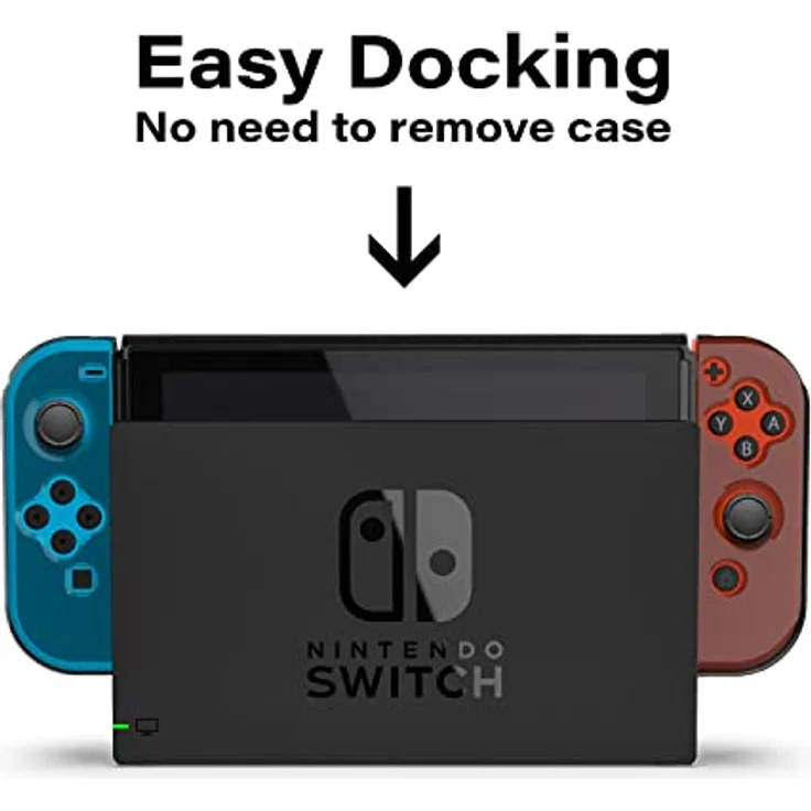 Nyko Thin Case (Smoke), schlankes Schutzcover für Nintendo Switch in rauchgrau – Bild 4