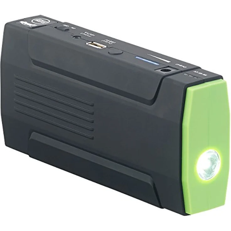 revolt Jump Starter: Notebook-Powerbank mit Kfz-Starthilfe & LED-Leuchte, 8.000 mAh, 400 A (Auto Powerbank, Akku Starthilfe Powerbank, Batterie Start) – Bild 5