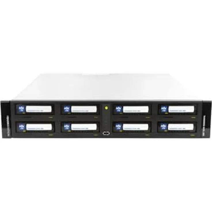 Overland-Tandberg RDX QuikStation 8 RM, NAS Appliance mit 8 integrierten RDX-Laufwerken