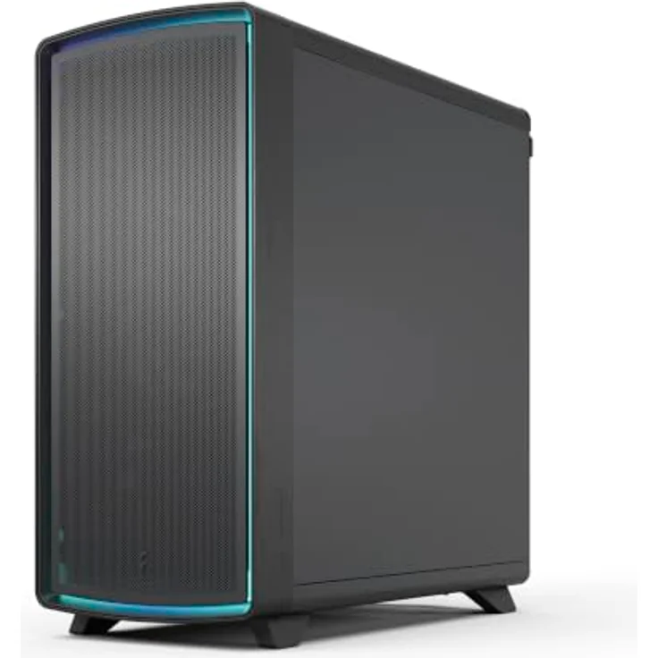 Fractal Design Summit Ambience Blackout TG, PC-Gehäuse für ATX und eATX Mainboards, 7 Lüfterplätze, schwarz – Bild 18