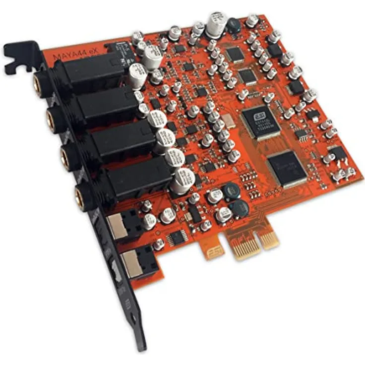 ESI MAYA44 eX | 24-bit/96kHz PCIe-Audiokarte mit 4 Ein-/Ausgängen