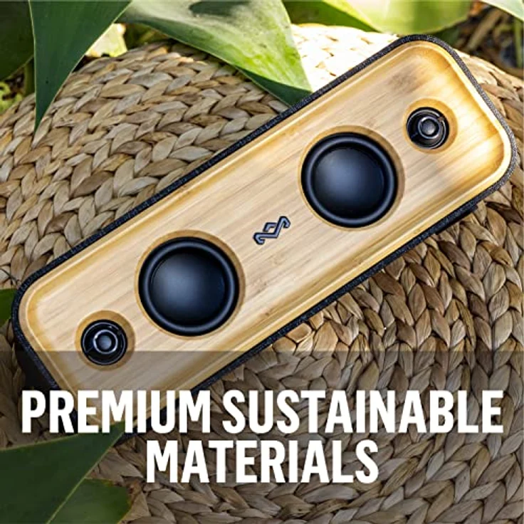 House of Marley Bluetooth-Lautsprecher Get Together 2 (20 h, Akkubetrieb), Bluetooth Lautsprecher, Gelb, Schwarz – Bild 7