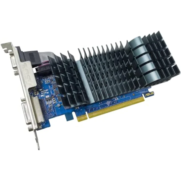ASUS GeForce GT 710 2GB GDDR5 EVO Low-Profile Grafikkarte (Nvidia GeForce GT710, für leise HTPC-Aufbauten, Unterstützt 3 Monitore, PCIe 2.0, HDMI 1.4b, GT710-SL-2GD5-BRK-EVO) – Bild 3