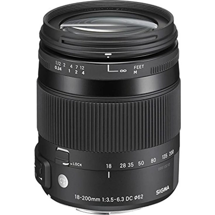 Sigma 18-200mm F3,5-6,3 DC Macro OS HSM Contemporary Objektiv (62mm Filtergewinde) für Nikon Objektivbajonett – Bild 5