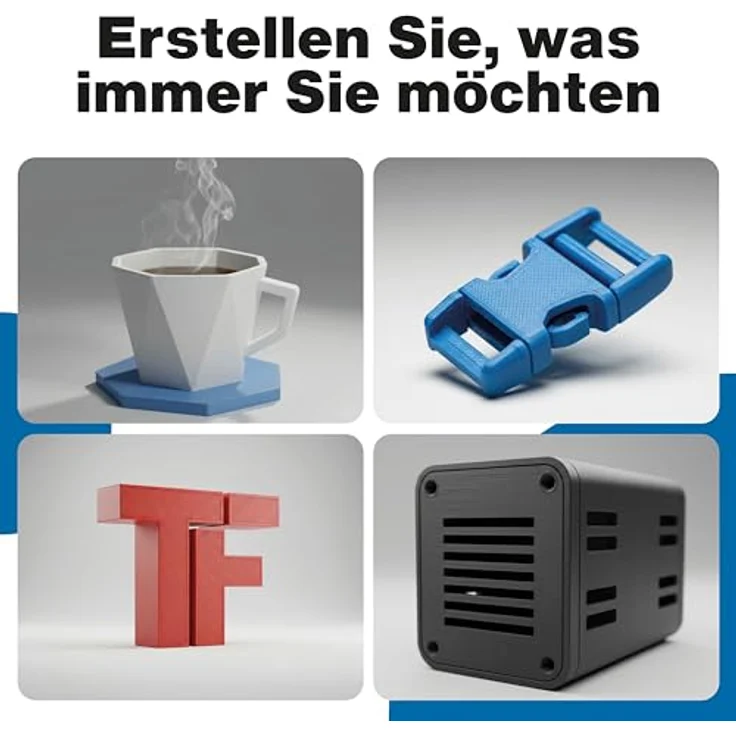 Spectrum PLA Glow in the Dark Blue 0.5kg 1.75mm, 3D Filament mit phosphoreszierendem Effekt, Blau – Bild 7