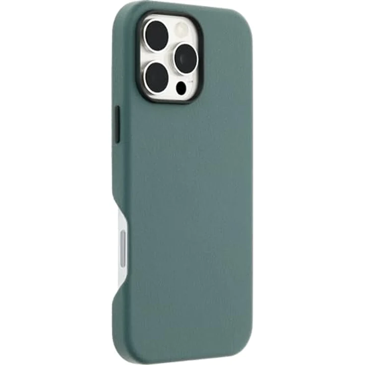 OtterBox Symmetry Series Cactus Leather MagSafe Hülle für iPhone 16 Pro Max, stoßfest, sturzsicher, dünne Schutzhülle, Grün – Bild 4