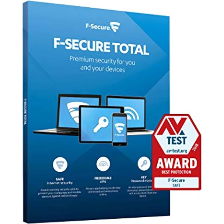 F-Secure TOTAL [5 Geräte - 2 Jahre] [Vollversion]