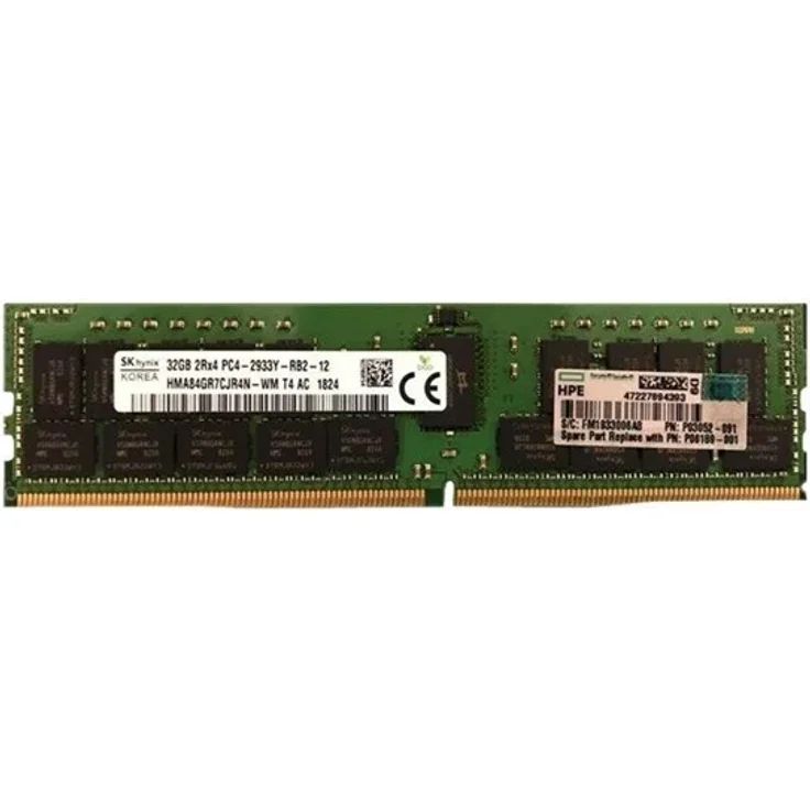 HP E SmartMemory, DDR4 Arbeitsspeicher Modul, 32 GB, DIMM 288-PIN, 2933 MHz, registriert, ECC