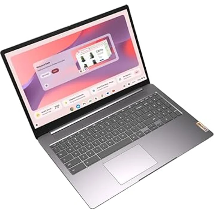 Lenovo IdeaPad 3 Chrome 15IJL6, 15 Zoll Full HD Chromebook mit 8GB RAM und 128GB eMMC, Grau – Bild 4