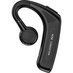 Xmenha IPX5 Open-Ear-Kopfhörer, Bluetooth Headset mit Ohrbügel für Sport, klarer Anruf, wasserdicht, schwarz