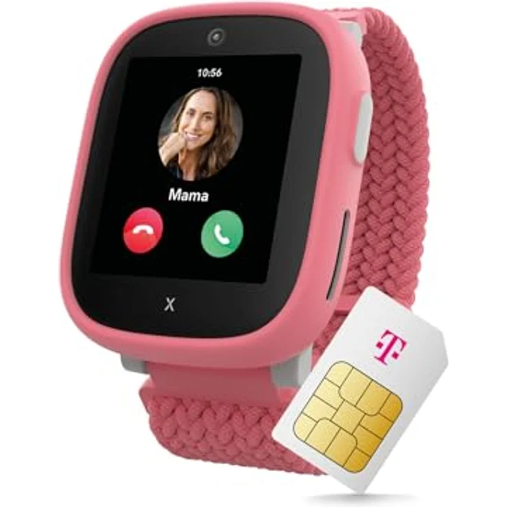 Xplora X6Play Nano SIM (2. Gen) Kinder Smartwatch mit GPS, Anruffunktion und Textilarmband in verschiedenen Farben – Bild 1