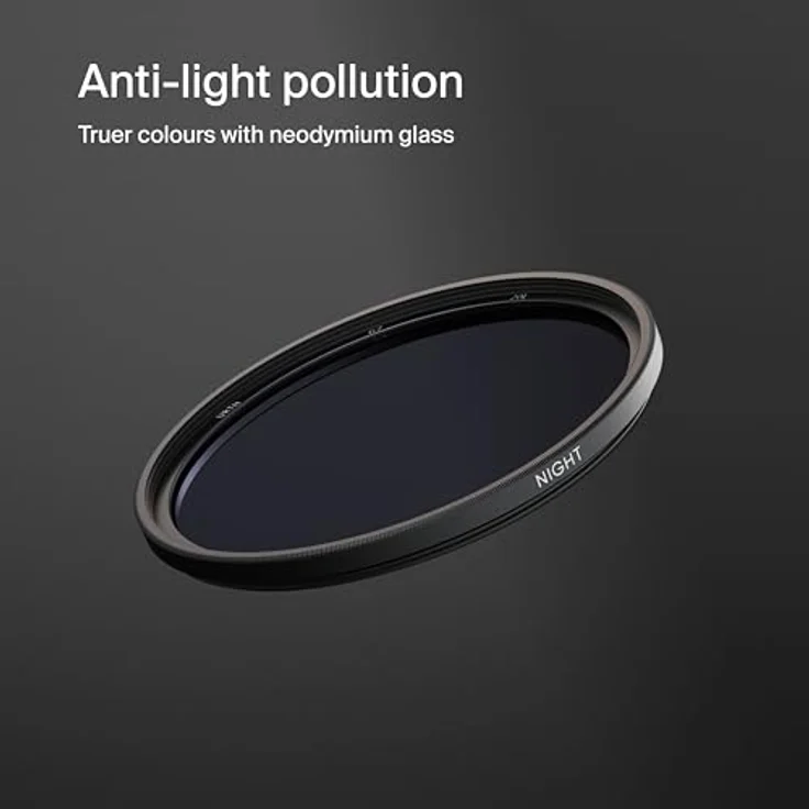 Urth 40,5 mm Nachtfilter neutral (Plus+), Profi Nachtbilder, Neodymiumglas, bessere Farben, schärfere Details, 5 Bäume pflanzen – Bild 2